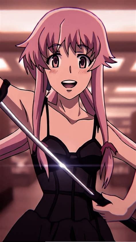 gasai yuno|Yuno Gasai (Mirai Nikki) .